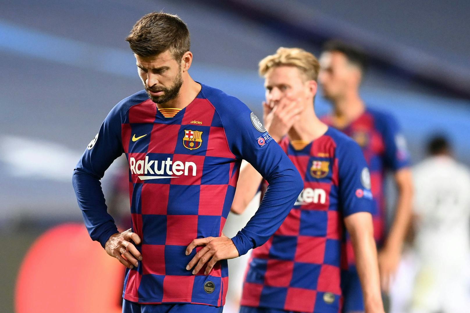 Gerard Pique bietet Barcelona den Rücktritt an. 