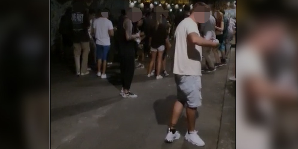 Rund 100 Personen feierten bis tief in die Nacht hinein.