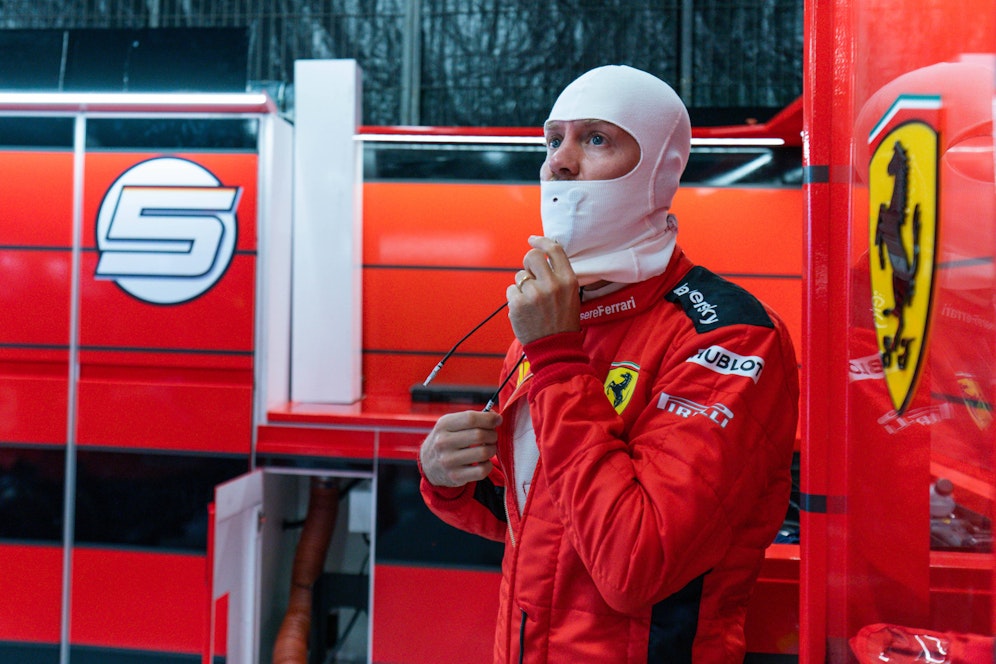 Sebastian Vettel fehlten nur zwei Tausendstel. 