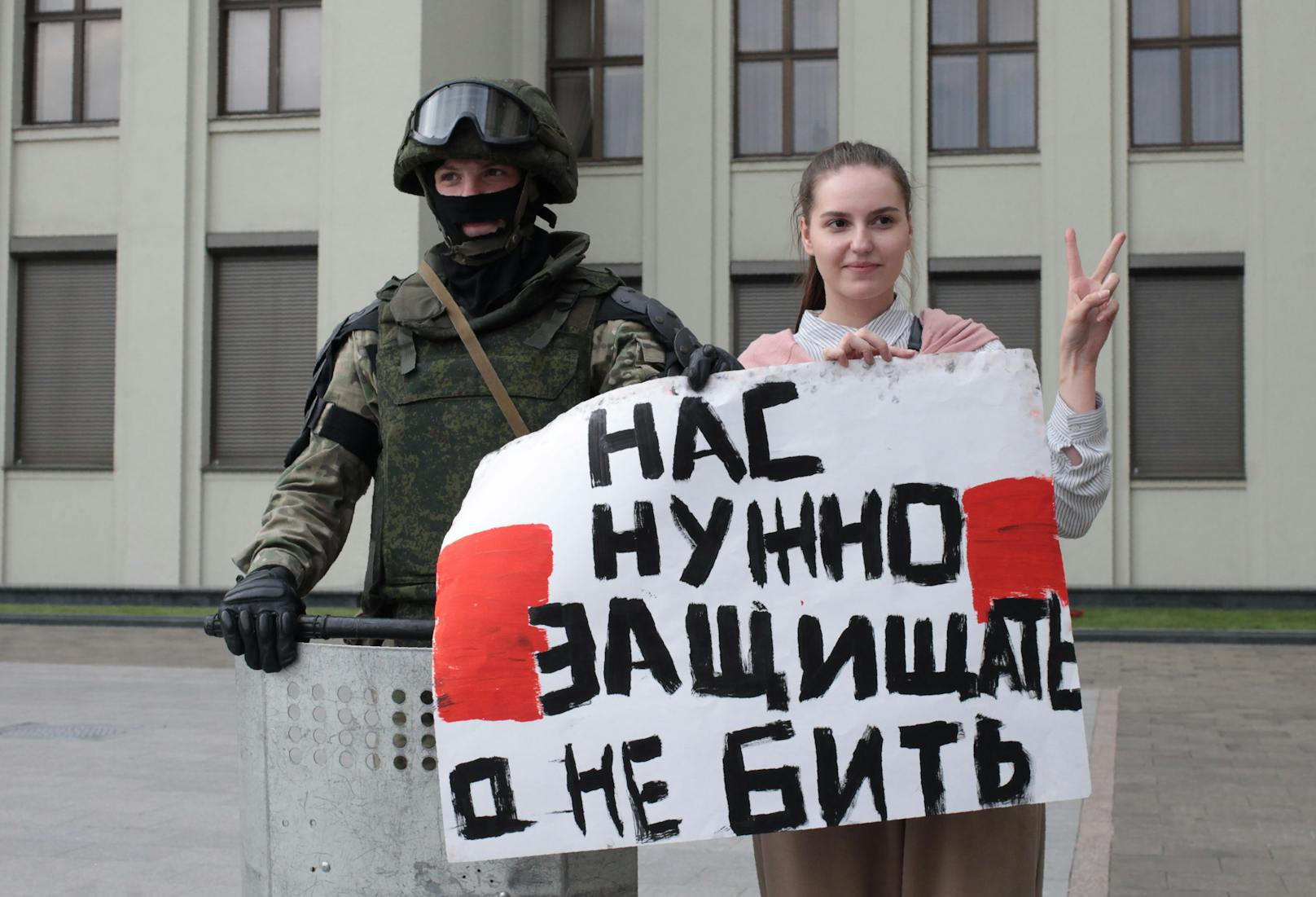 Die Proteste in Weißrussland gehen weiter.