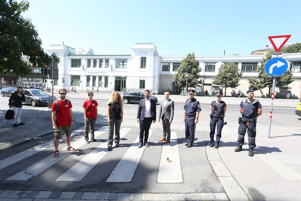 Die U6- und Bim-Stationen bei der Gumpendorfer Straße stehen ab sofort unter Polizeischutz. Auch Sozialarbeiter sind verstärkt vor Ort. Das versprechen&nbsp;Sonja Grabenhofer, Geschäftsführerin der <a href=