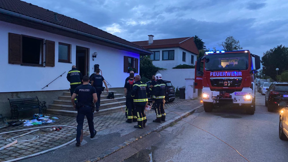 Feuerwehr löschte Brand in Brunn.