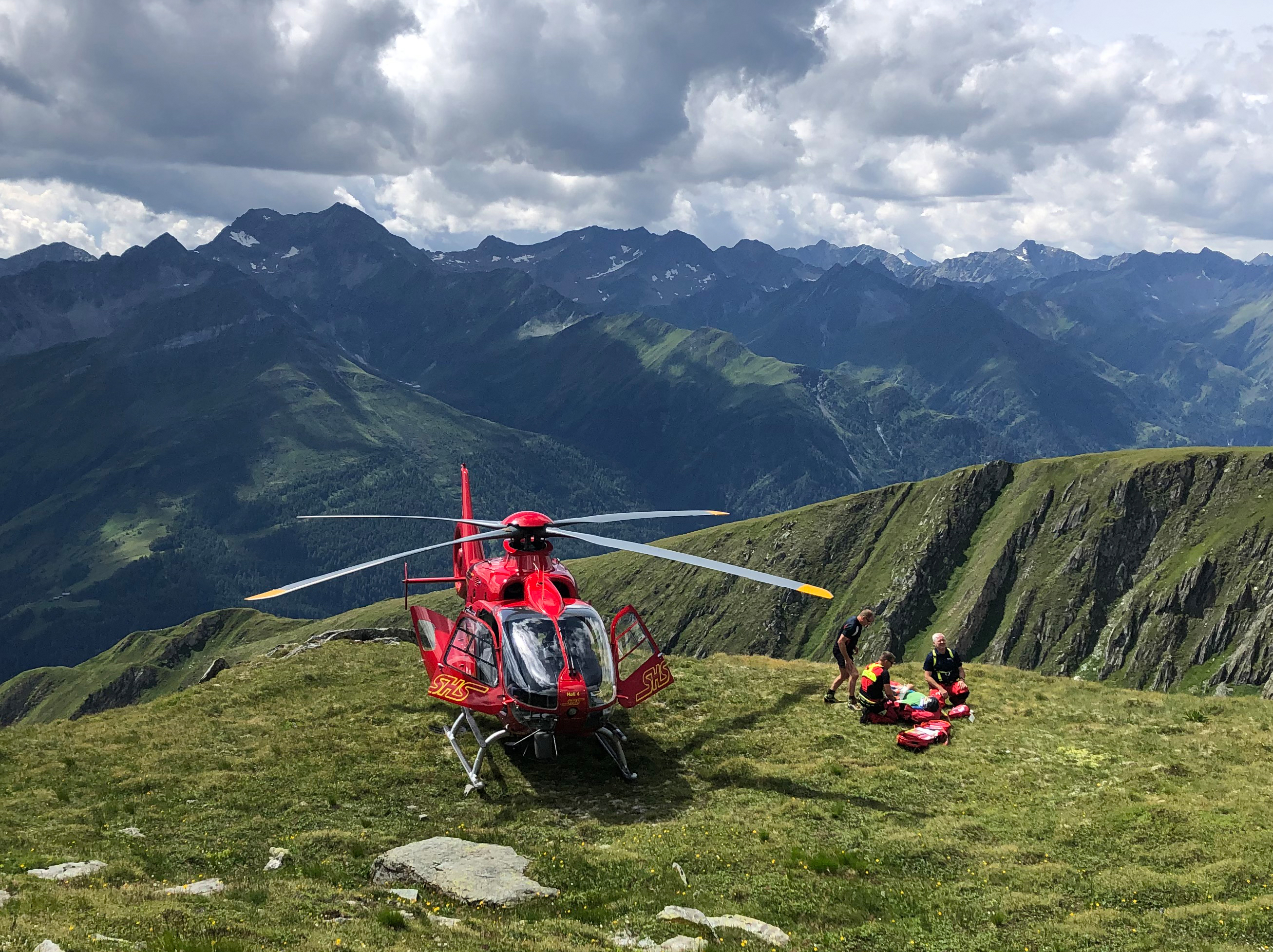 Paragleiter-Unfall im Tiroler Virgen