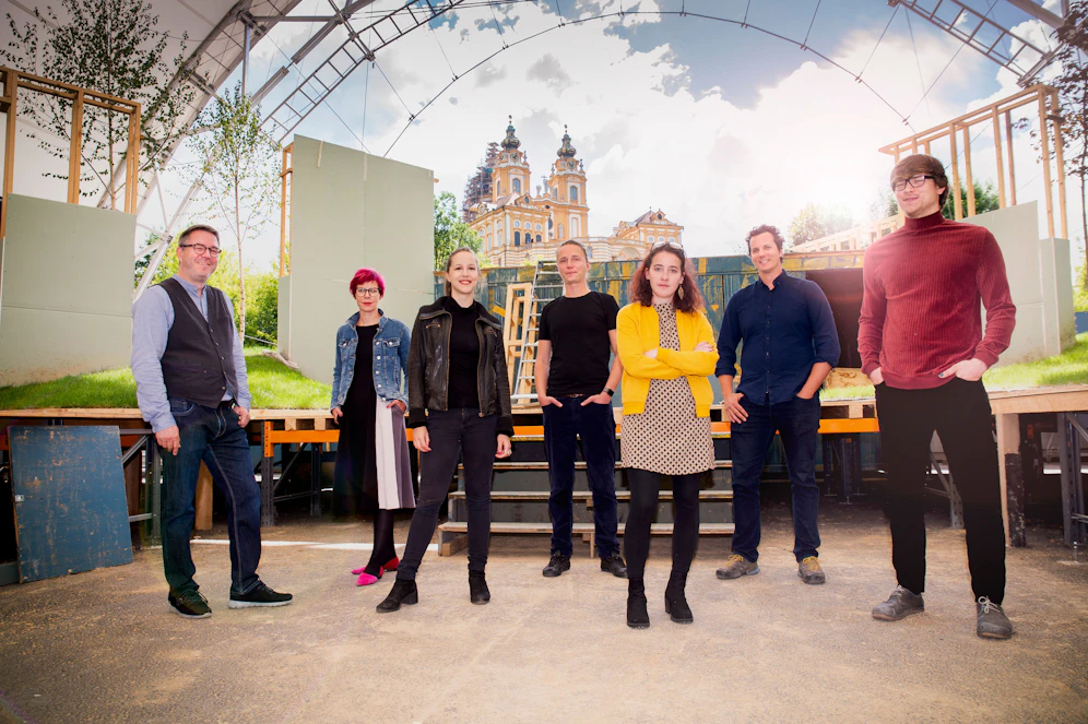 Das Team der „Sommerspiele Melk Xperiment