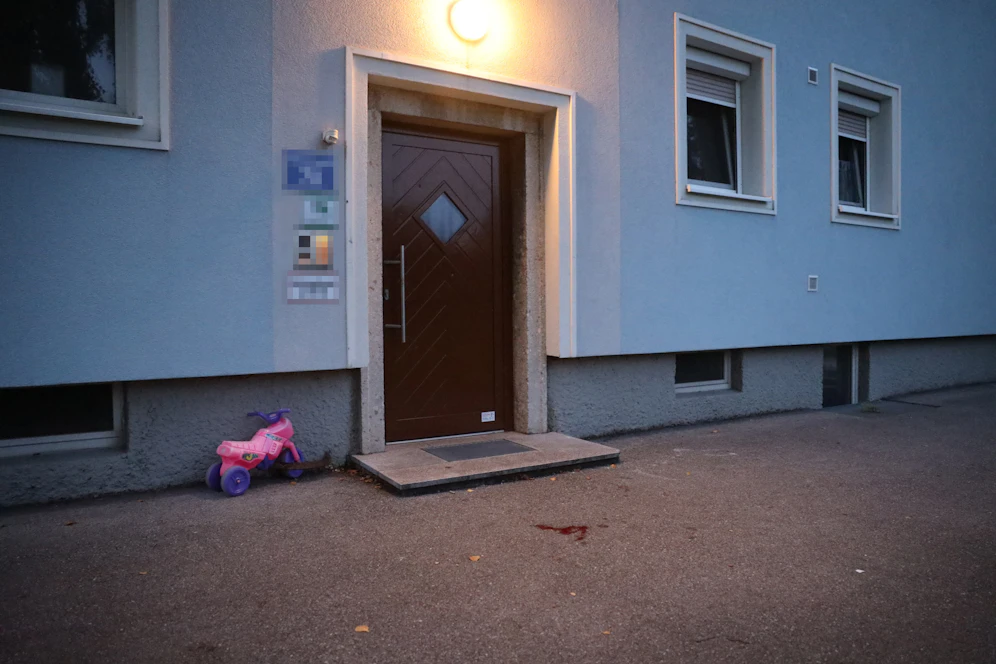 In diesem Haus in Wels geschah die Tat
