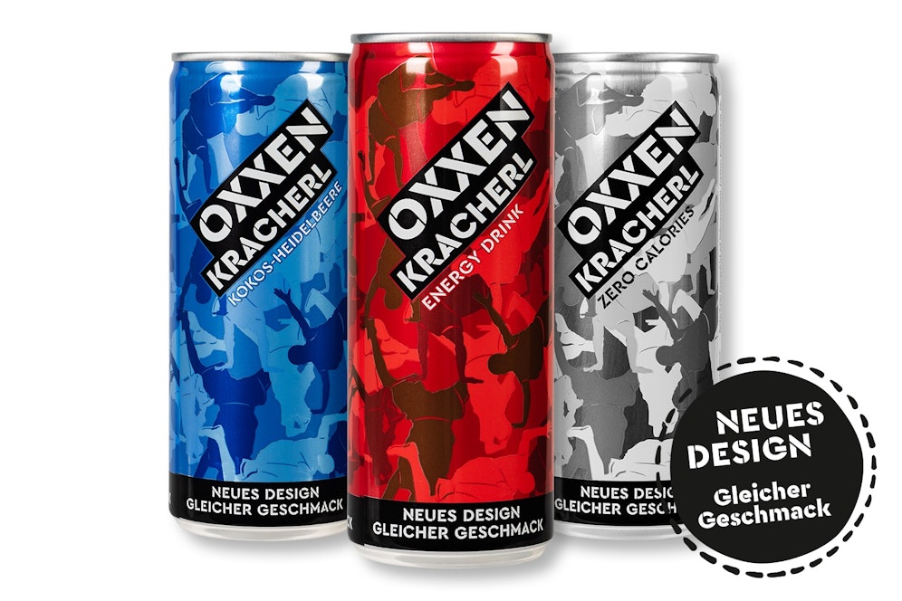 Das Oxxenkracherl von Penny bekommt ein neues Design verpasst - die einzigartige Rezeptur bleibt unverändert.<br>