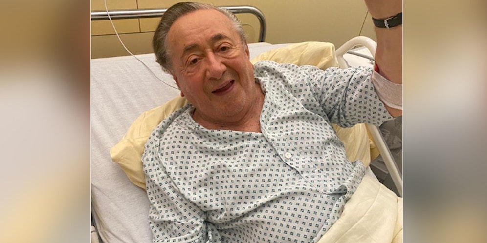 Richard Lugner liegt im Spital.