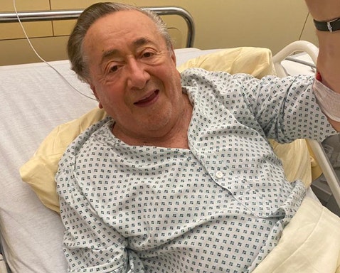 Richard Lugner im Spital