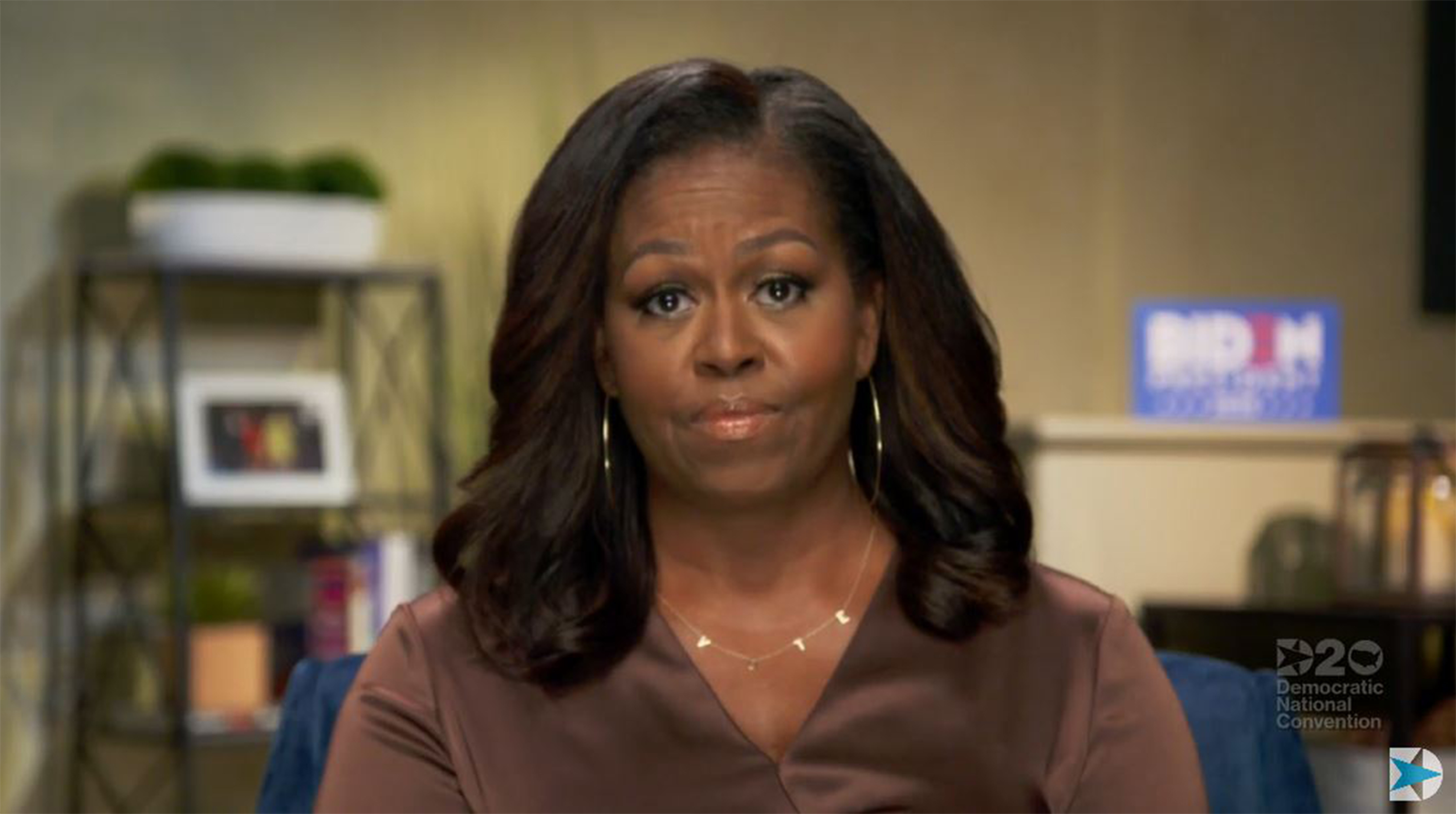 Michelle Obama sprach sich gegen Trump aus.