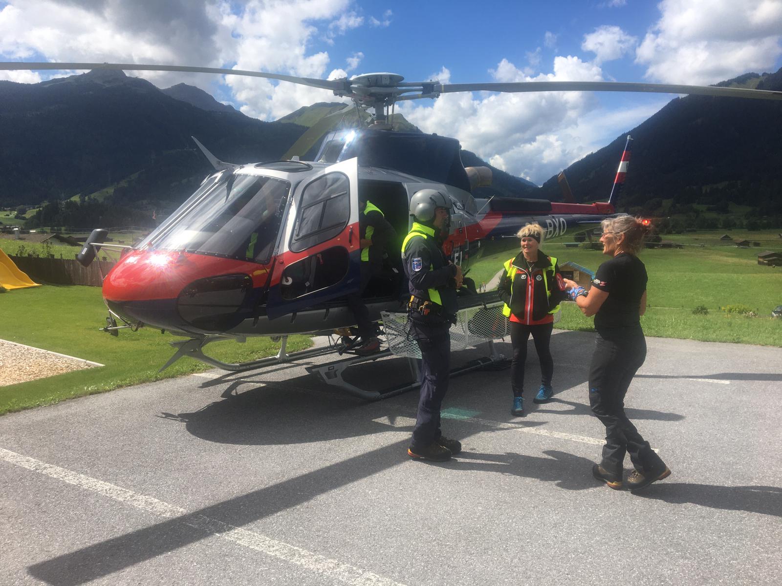 Auch mit Hubschraubern wurde nach dem Mann gesucht.