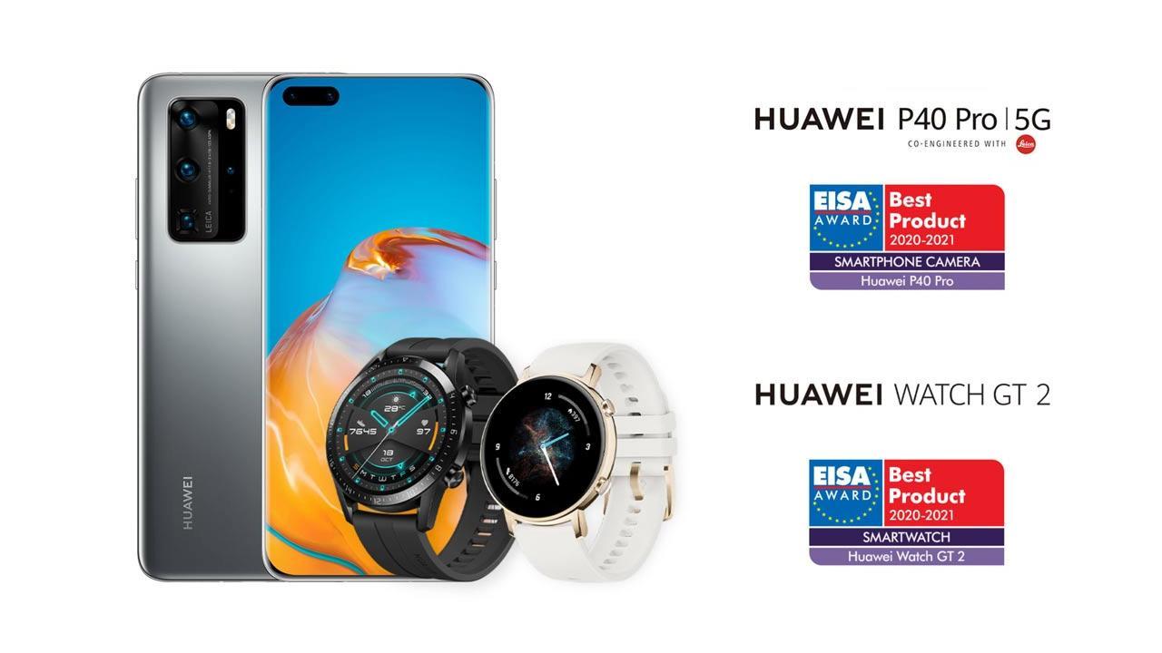 Huawei gewinnt zwei EISA-Auszeichnungen.