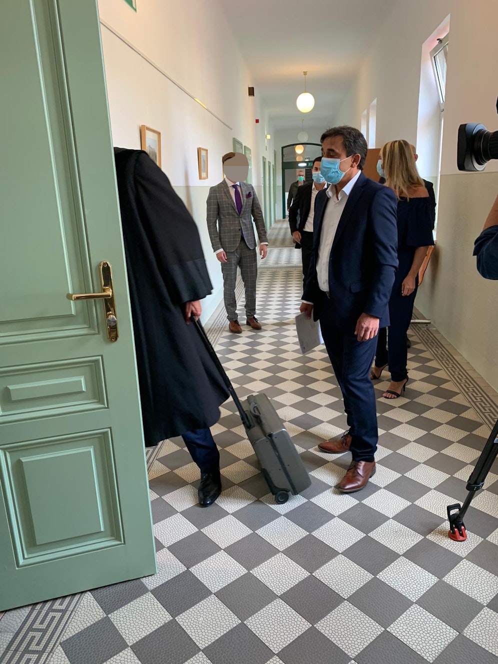 Martin Huber vor Gericht