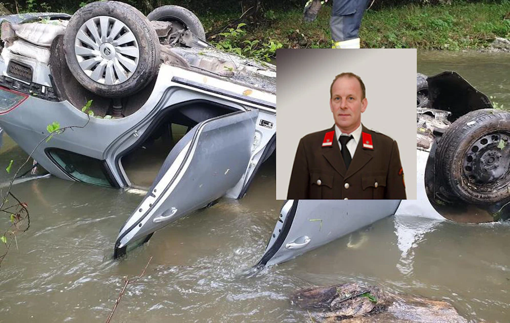 Günther Imler zog Sohn und Vater aus dem Wagen.