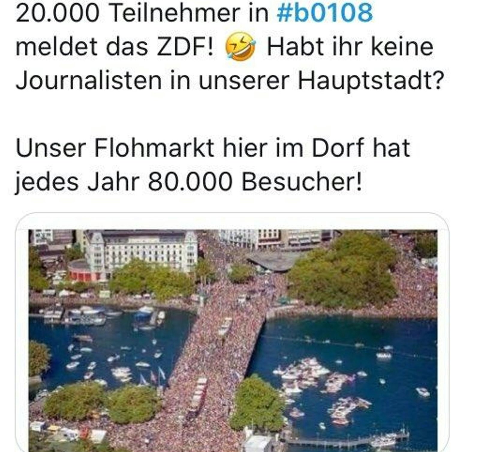 Nach der Corona-Demo in Berlin wurden irreführende Fotos im Netz verbreitet.