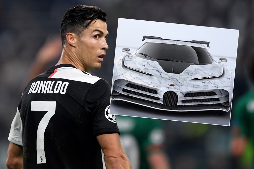 Cristiano Ronaldo kauft einen Bugatti Centodieci.