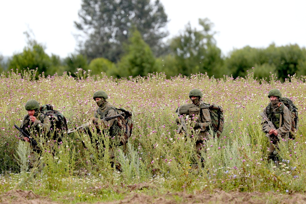 Bei einer Übung kam es zur Ansteckung.