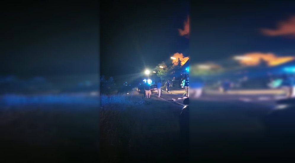 Feuerwehr-Einsatz in Wien-Floridsdorf