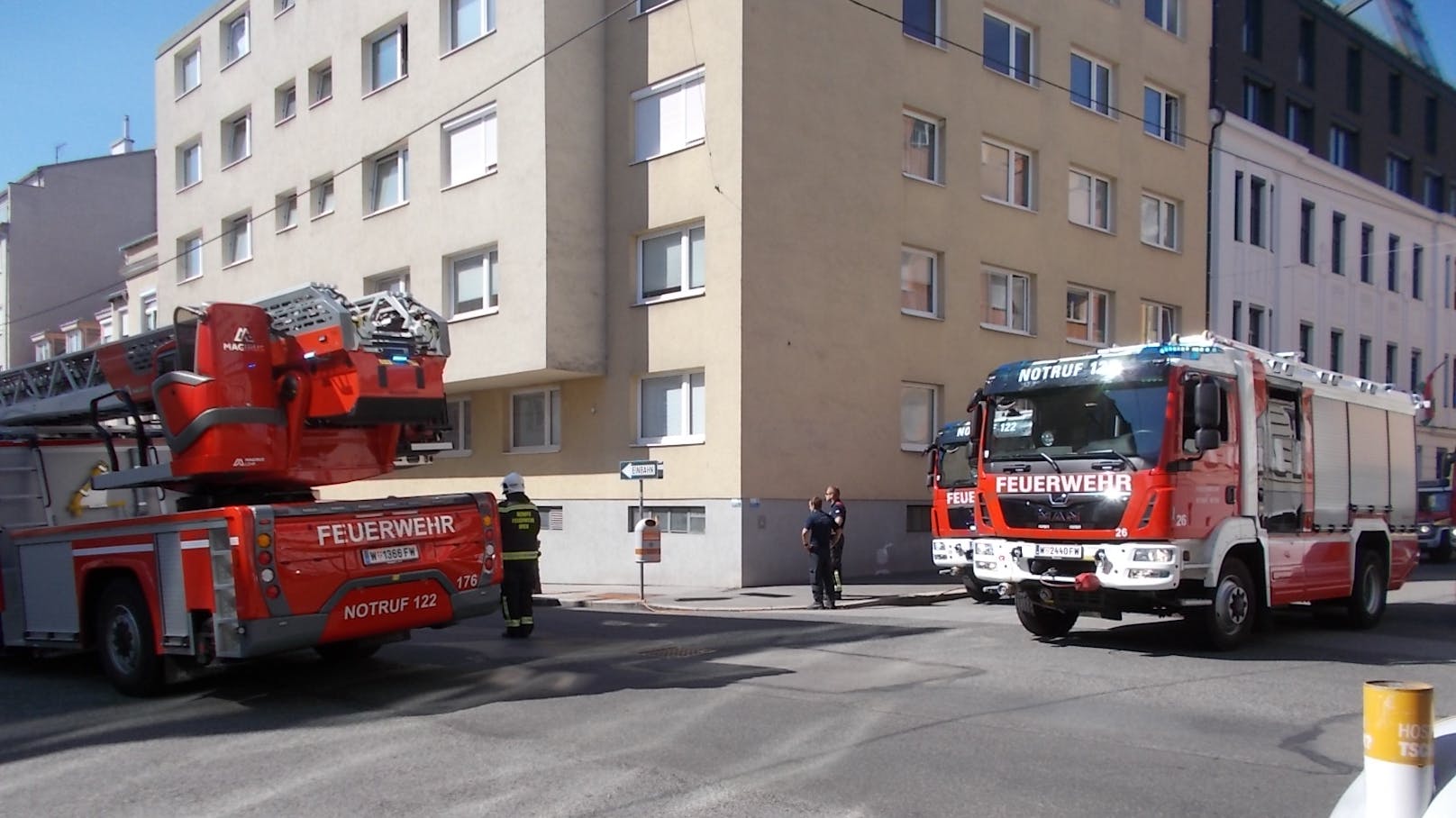 Feuerwehr-Einsatz in Wien-Döbling