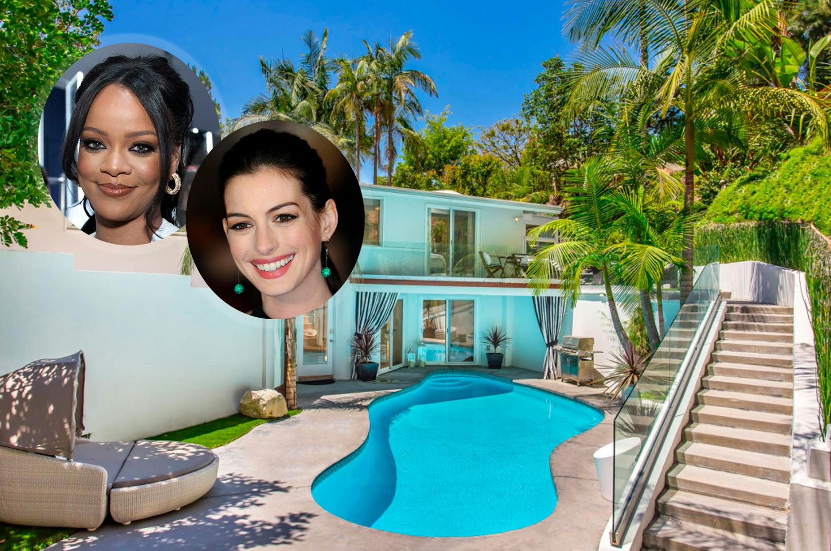 Dieses Haus in Beverly Hills mieteten bereits Stars wie Rihanna oder Anne Hathaway.