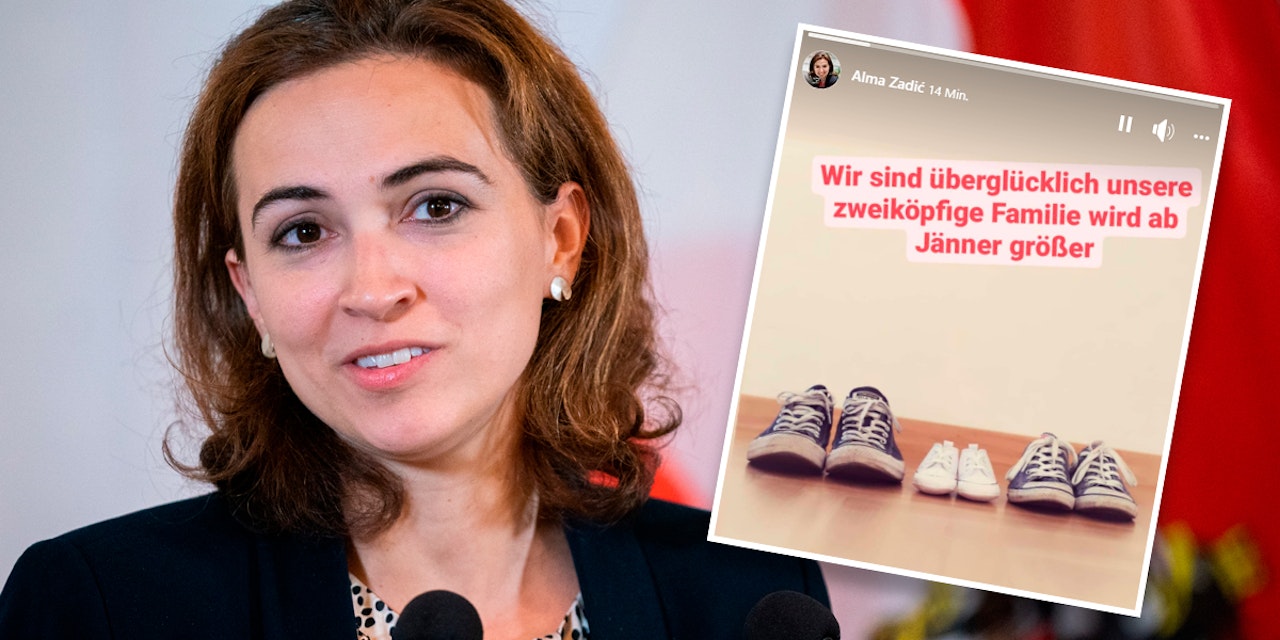 Justizministerin Alma Zadic wird Mama - Politik | heute.at