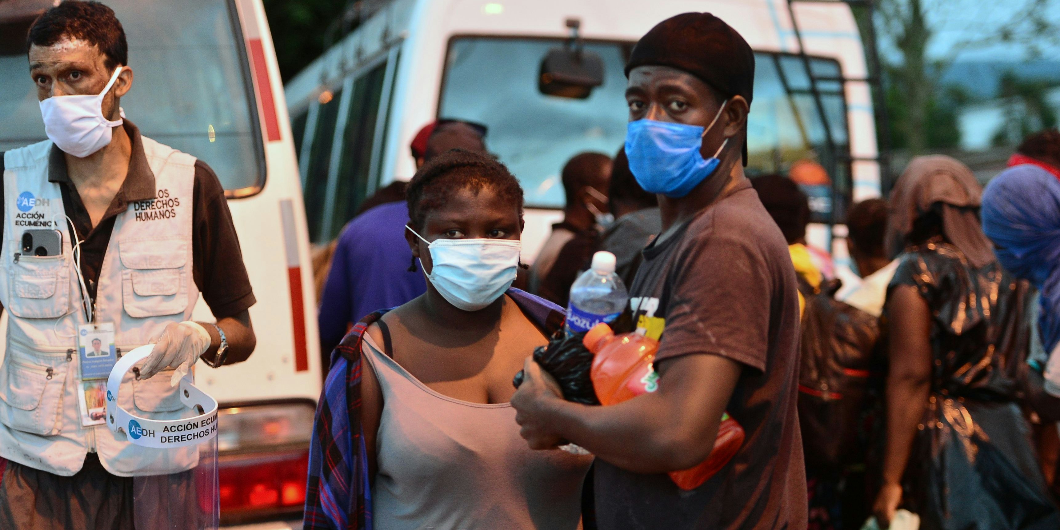 Wer in Ghana ohne Schutzmaske erwischt wird, muss mit drakonischen Strafen rechnen.