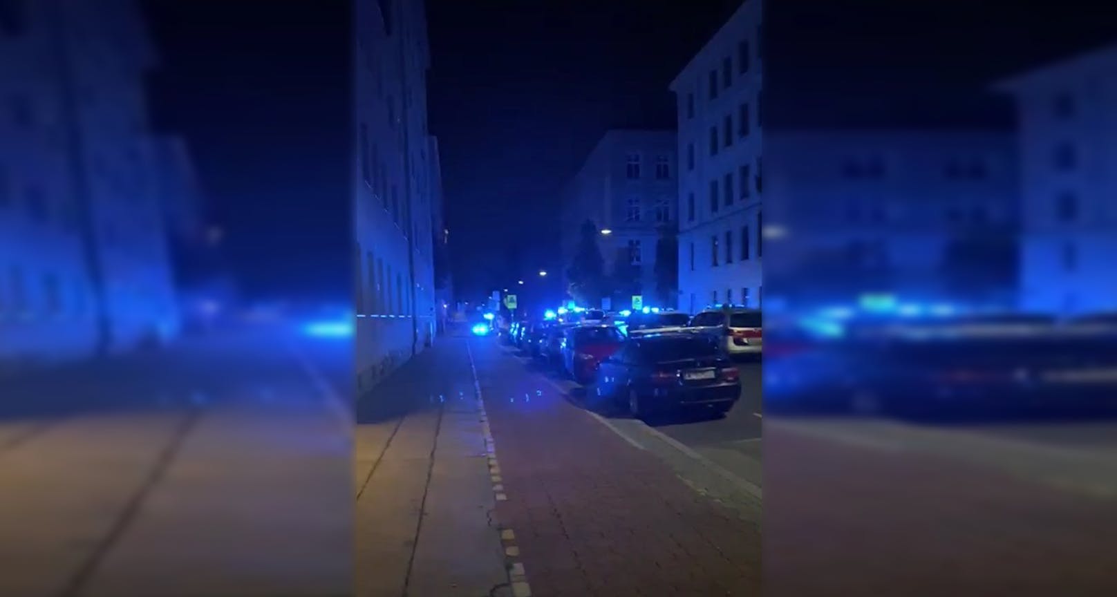 Großer Polizeieinsatz in Wien-Brigittenau