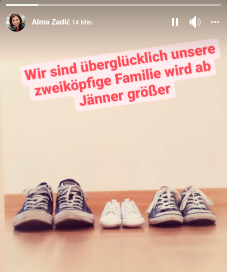 Babyglück für Alma Zadic (21. August 2020)