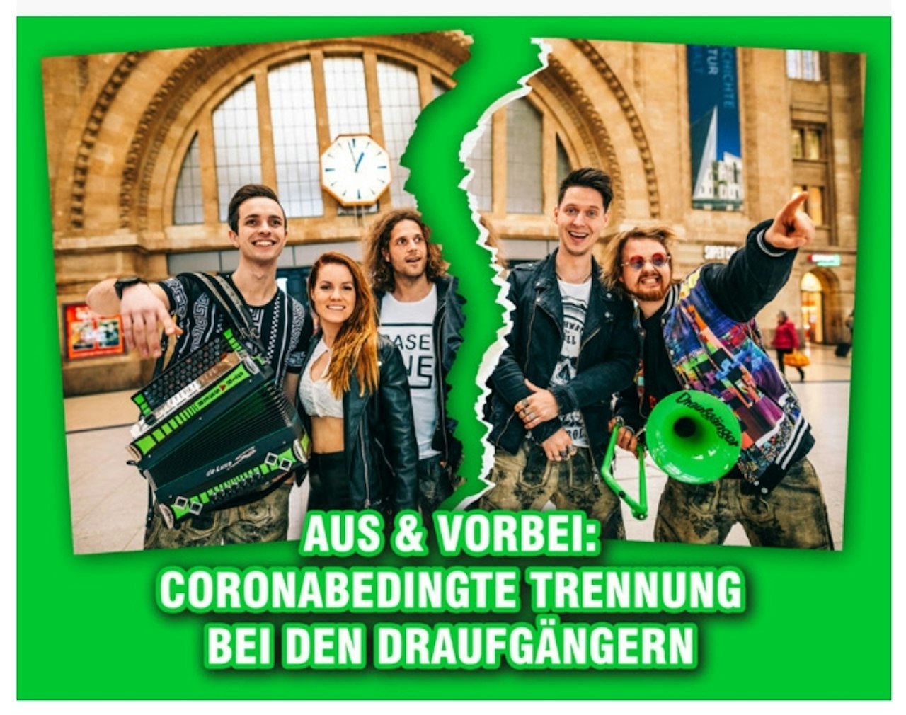 Heute.at - Aus & vorbei! Die Draufgänger geben Trennung bekannt