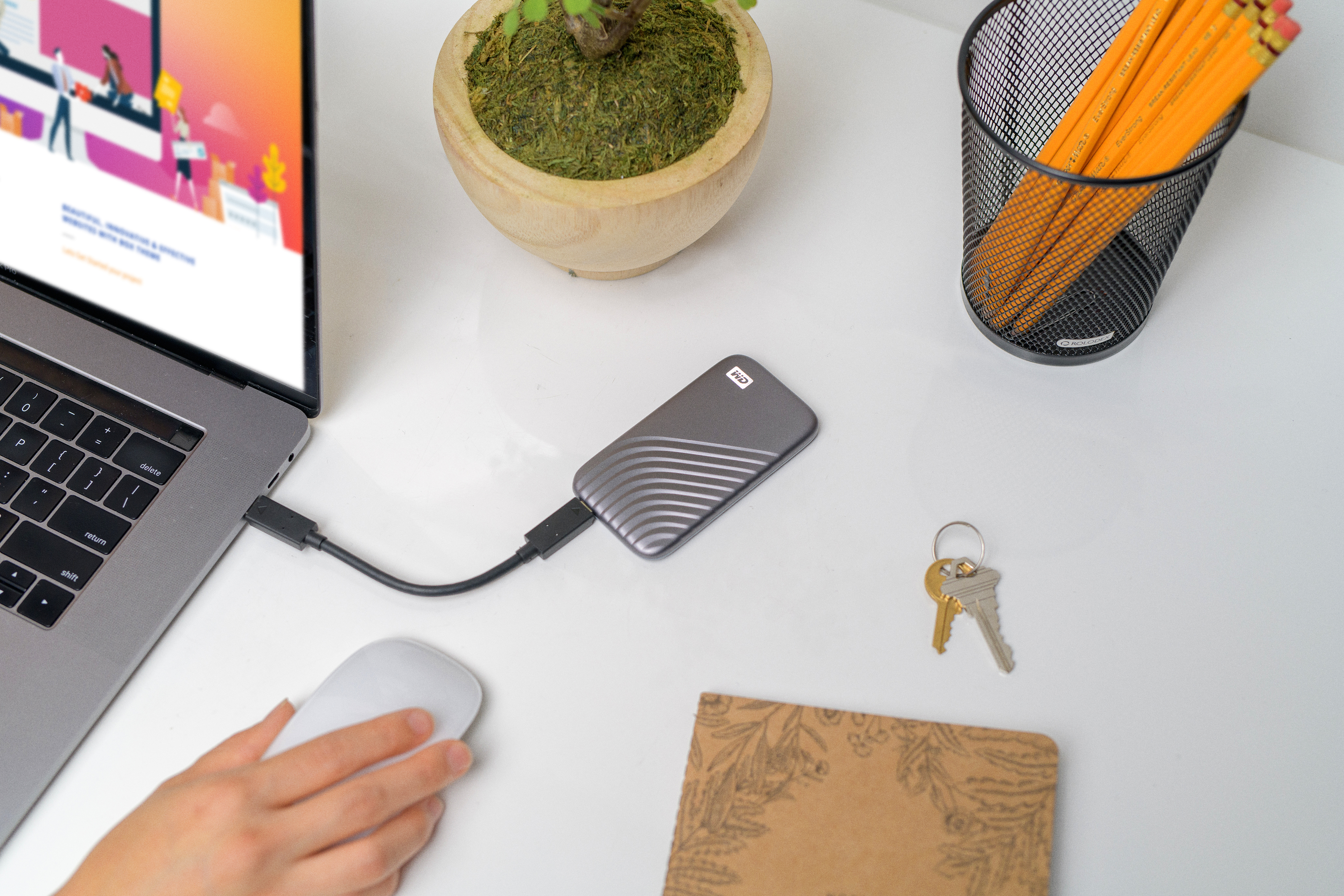 Western Digital launcht neue, leistungsstarke WD My Passport SSD.