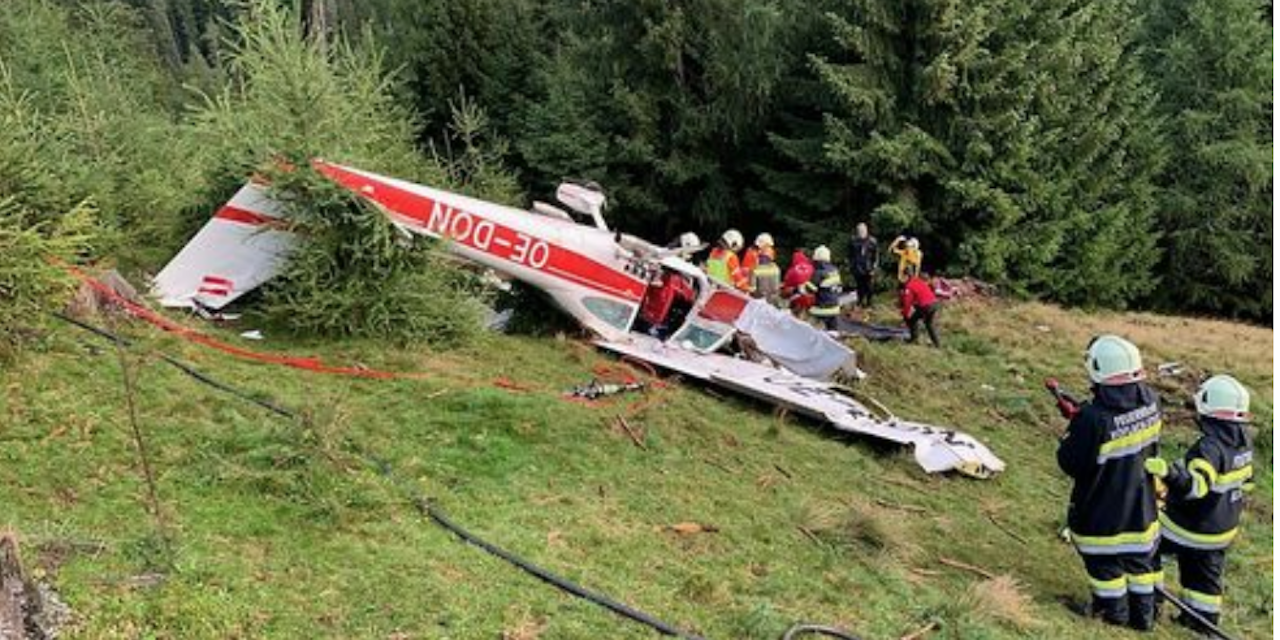 HagelAbwehrFlugzeug stürzt in Unwetter ab Heute.at