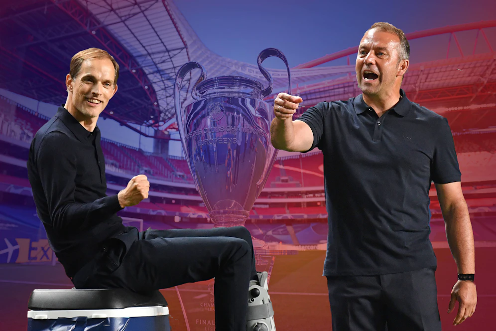 Thomas Tuchel und Hansi Flick kämpfen am Sonntag um die Champions-League-Trophäe.
