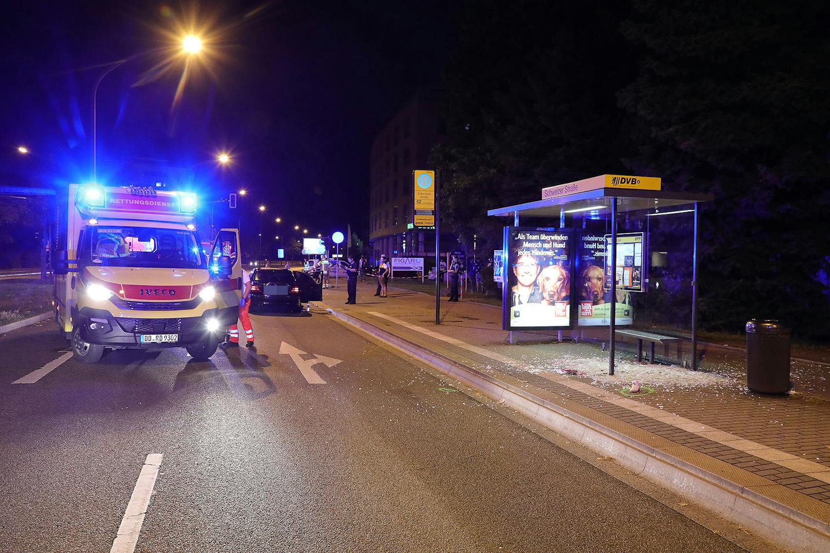 Der Unfall ereignete sich, als der Bub die Budapester Straße überqueren wollte.