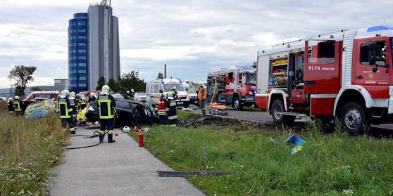Die Unfallstelle zwischen Siegendorf und Zagersdorf. 34 Jahre alter Familienvater kam ums Leben.