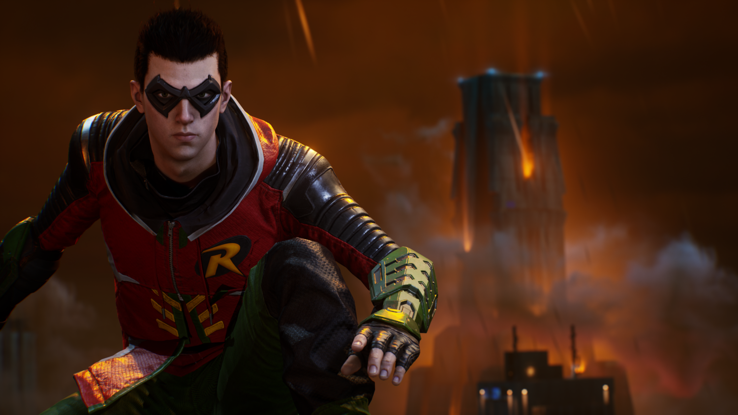 Robin ist Tim Drake, das junge Wunderkind und Genie.