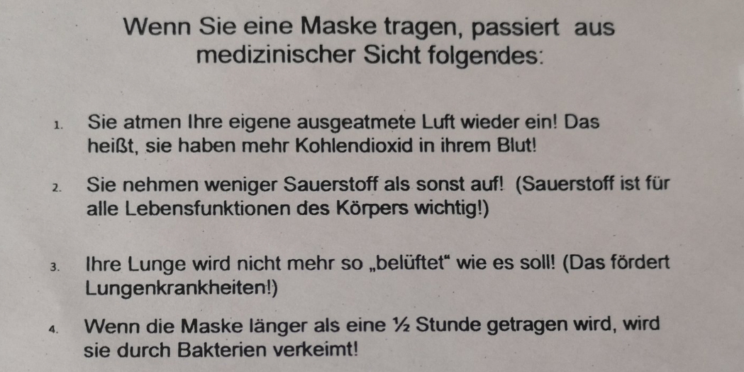 Mit diesem Flugblatt sorgte der Steirer Arzt Franz Gradnig für Empörung.