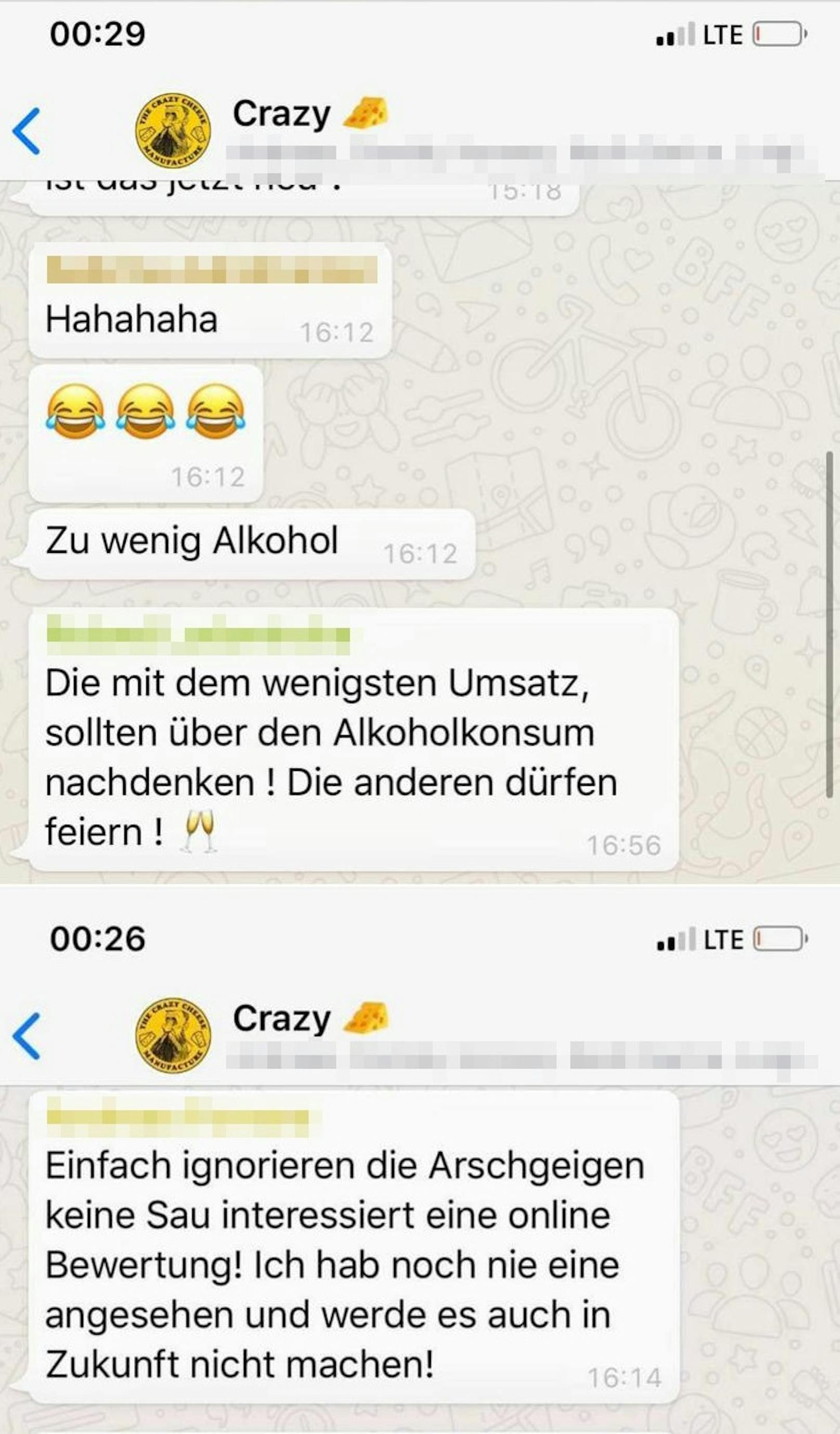 WhatsApp-Gruppe bestätigt Crazy-Cheese-Abzocke