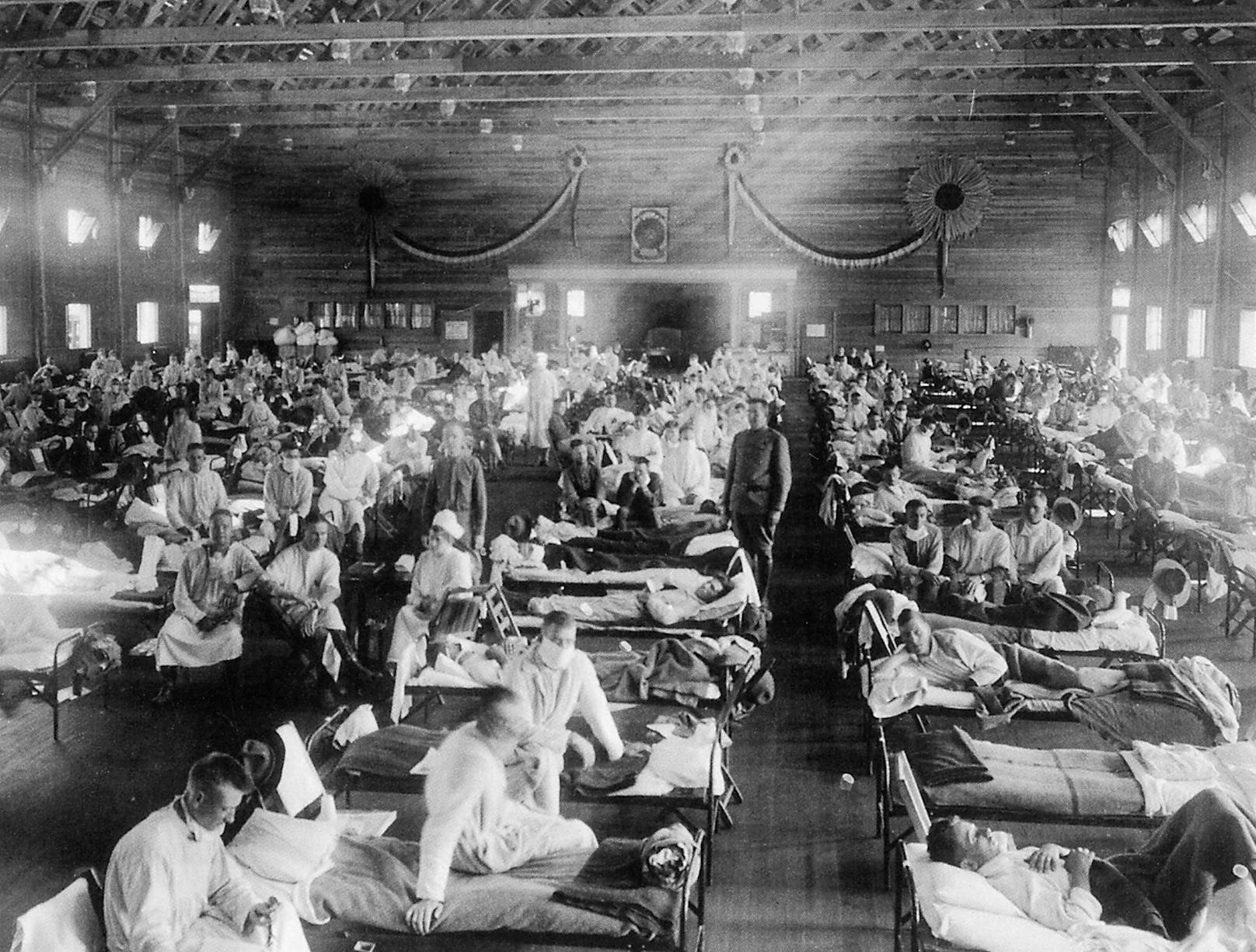 Vor 100 Jahren wütete die Spanische Grippe.