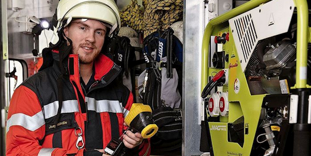 Musiker und Ex-Dschungelkönig <strong>Joey Heindle</strong> löscht künftig Brände.