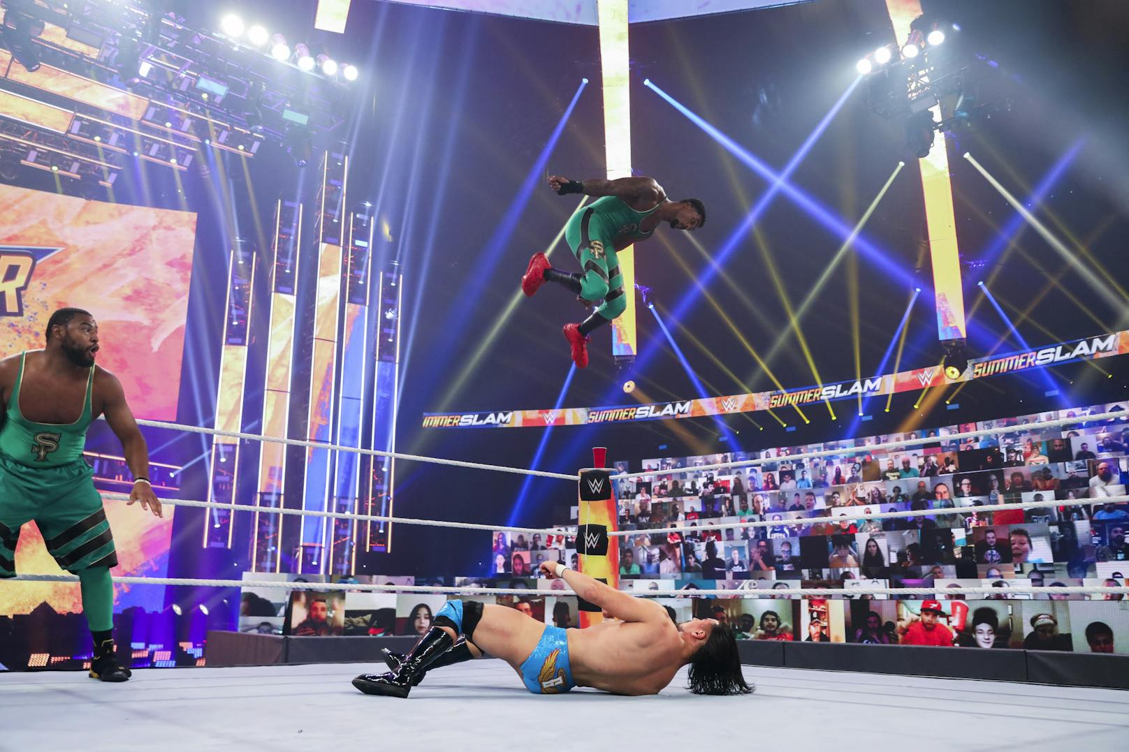 WWE Summerslam: Street Profits gegen Angel Garza und Andrade