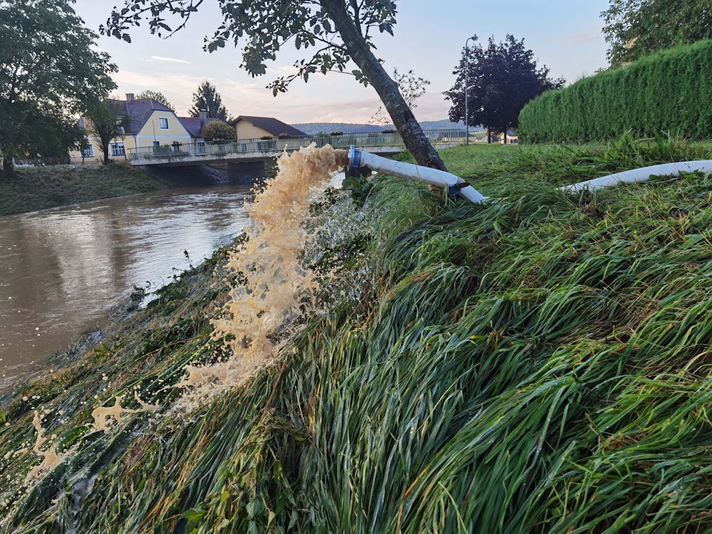 Erneut wurde NÖ von schweren Unwettern heimgesucht.