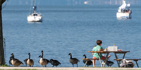 Ammersee, Bayern.