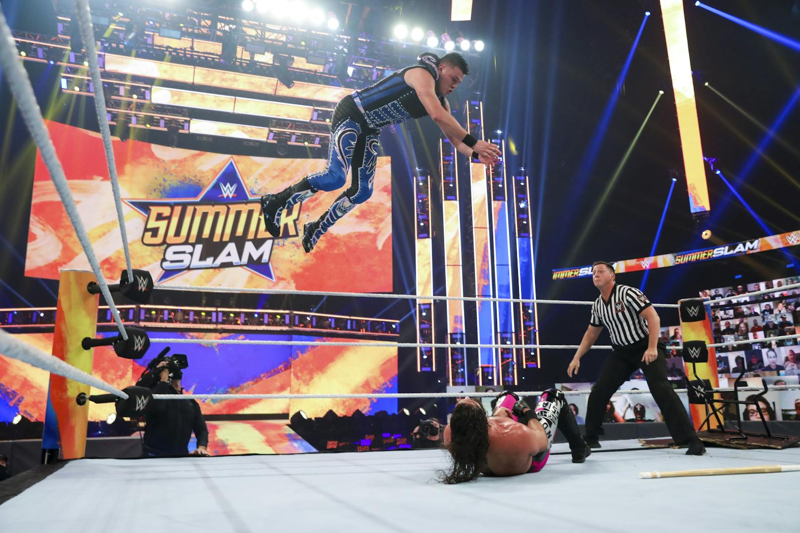 Dominik Mysterio gegen Seth Rollins