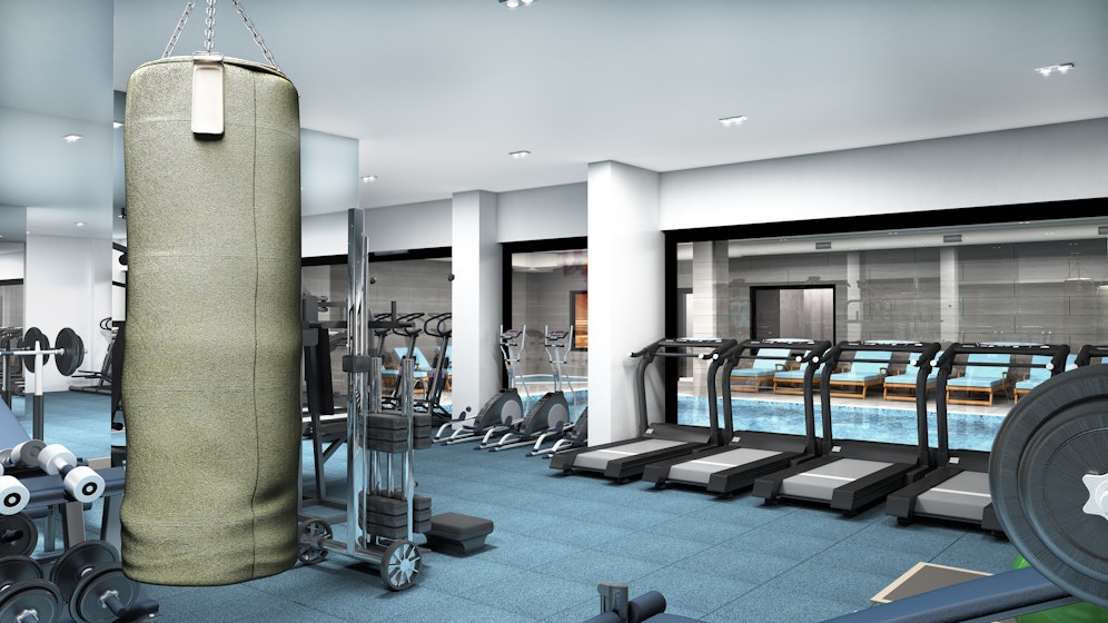 Corona-Alarm in Fitness-Studio