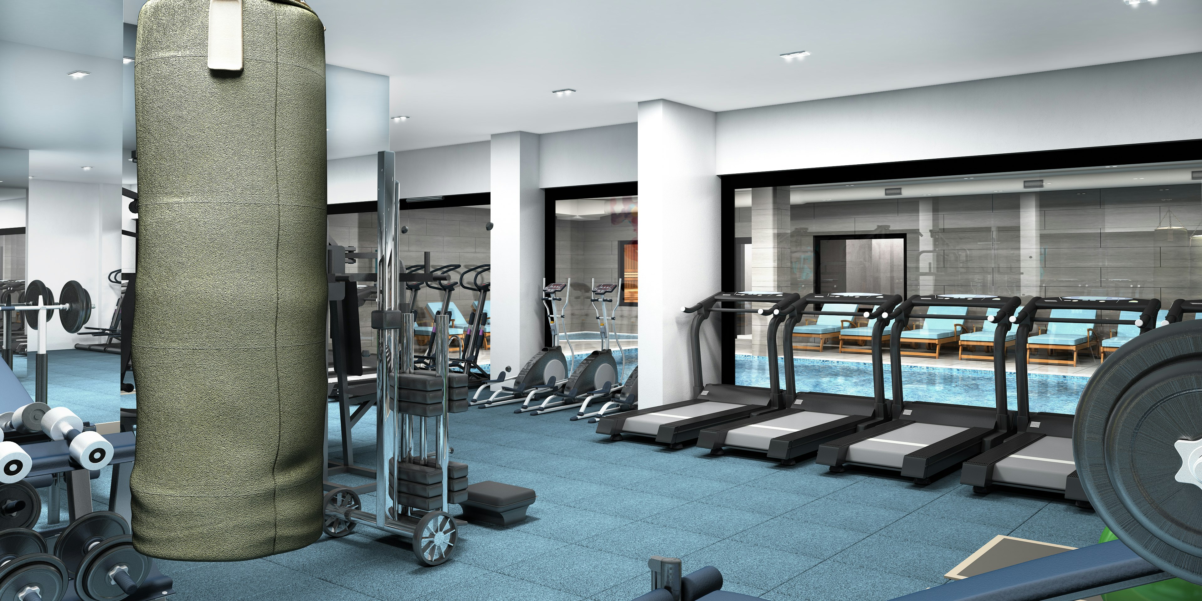 Corona-Alarm in Fitness-Studio