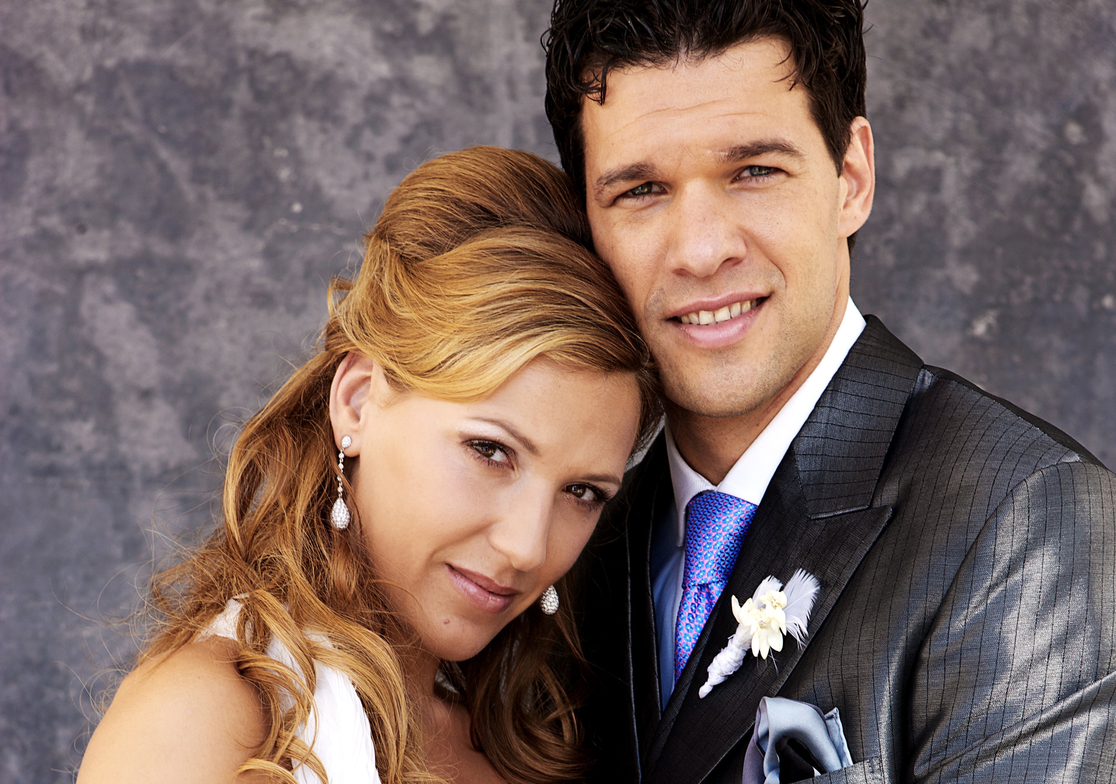 Das Hochzeitsfoto von Michael und Simone Ballack