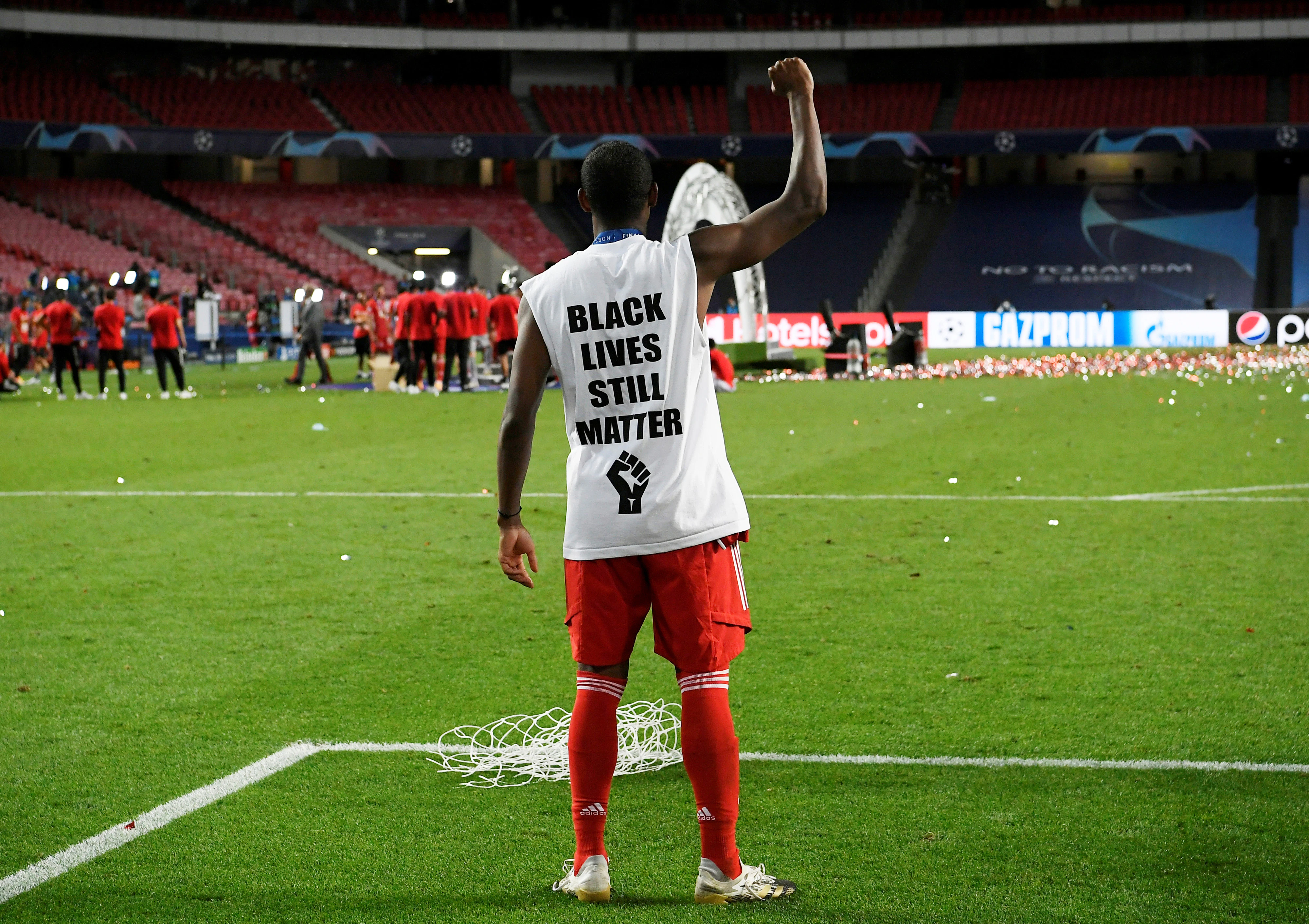David Alaba mit einem klaren Statement für Gleichheit, gegen Rassismus.