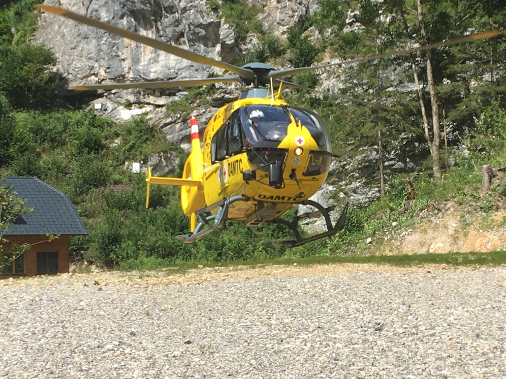 Heli-Rettungsaktion