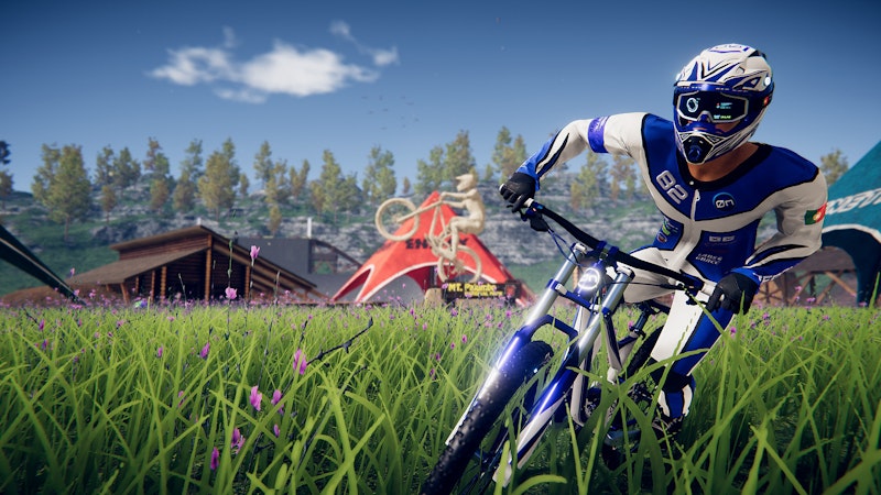 ...einer guten Lernkurve und viel Abwechslung den Spaß am Downhill-Biken sehr lange Zeit hochzuhalten weiß und das für jeden Anspruch – ob Neuling, Gelegenheitsgamer oder Hardcorezocker – die passende Herausforderung bietet.