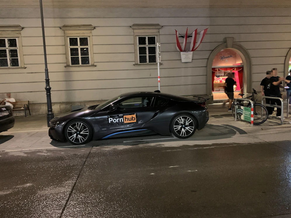 Ein Leser entdeckte das Auto in der Wiener Innenstadt.