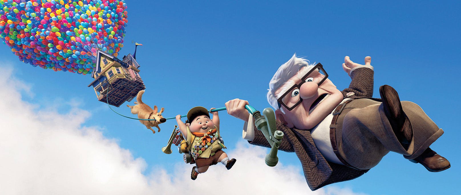 Der Pixar-Hit<em> "Oben"</em> von 2009 lässt laut Umfrage mehr Männern ans Herz.